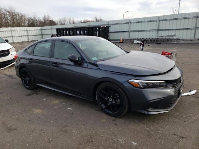 2HGFE2F53NH605869 - 2022 HONDA CIVIC SPORT 灰色 照片 4