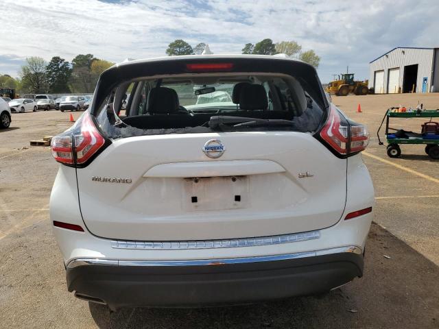 5N1AZ2MG7HN184490 - 2017 NISSAN MURANO S WHITE photo 6