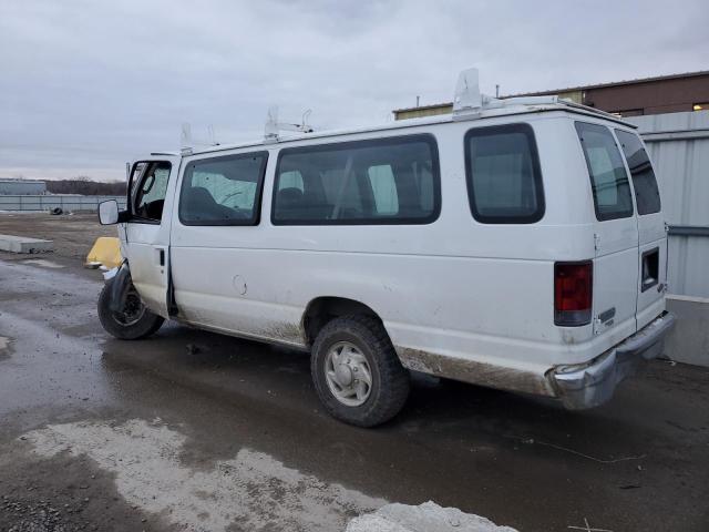 1FBSS31L47DB12661 - 2007 FORD ECONOLINE E350 SUPER DUTY WAGON WHITE photo 2