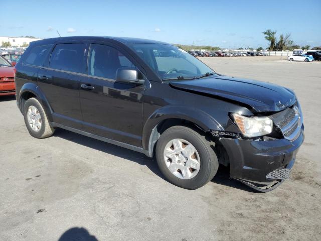 3C4PDCAB6CT300069 - 2012 DODGE JOURNEY SE BLACK photo 4