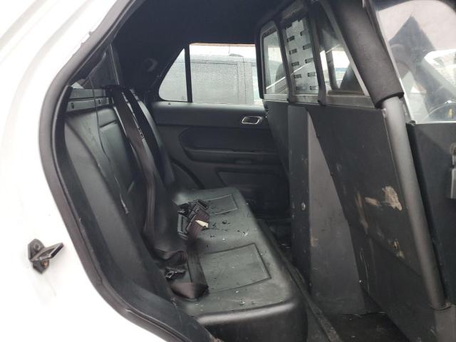 1FM5K8AR2JGC75546 - 2018 FORD EXPLORER POLICE INTERCEPTOR Սպիտակ լուսանկար 10