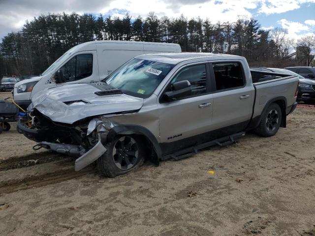 1C6SRFLT2KN698535 - 2019 RAM 1500 REBEL GRAY photo 1