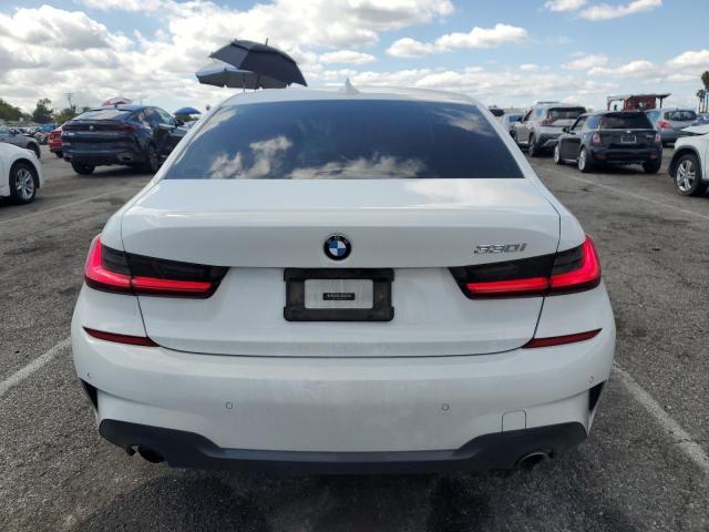 3MW5R1J0XM8B99776 - 2021 BMW 330I WHITE photo 6