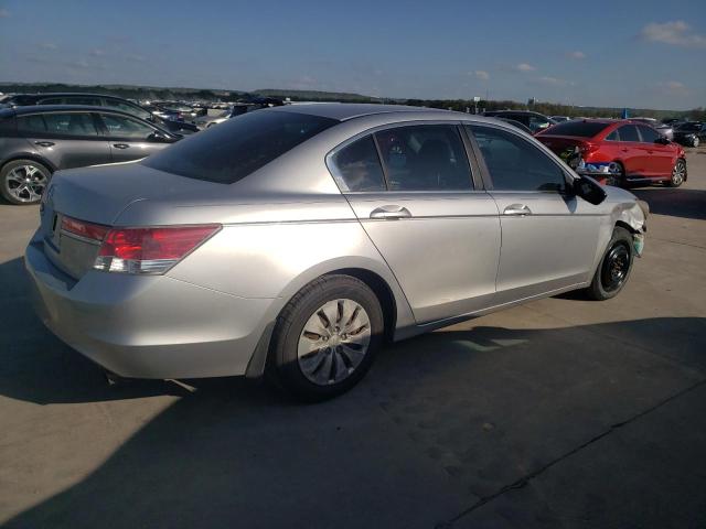 1HGCP2F35BA027876 - 2011 HONDA ACCORD LX SILVER photo 3