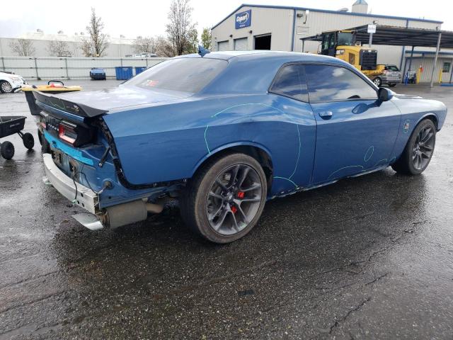 2C3CDZFJ4LH235852 - 2020 DODGE CHALLENGER R/T SCAT PACK BLUE photo 3