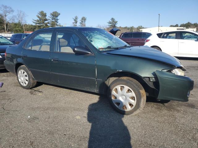 2T1BR12E12C534243 - 2002 TOYOTA COROLLA CE GREEN photo 4