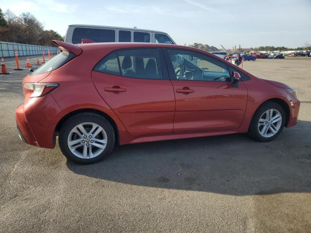 JTNK4RBE7K3024366 - 2019 TOYOTA COROLLA SE ORANGE photo 3