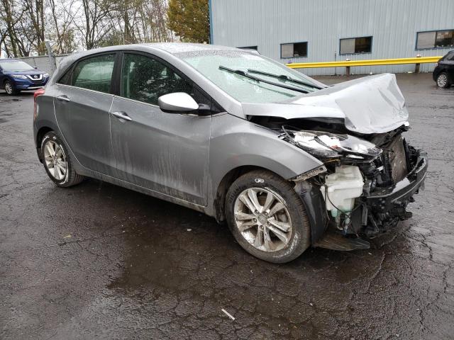 KMHD35LH1EU182570 - 2014 HYUNDAI ELANTRA GT SILVER photo 4