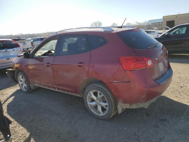 JN8AS58T88W005714 - 2008 NISSAN ROGUE S RED photo 2