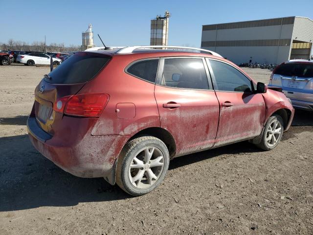 JN8AS58T88W005714 - 2008 NISSAN ROGUE S RED photo 3