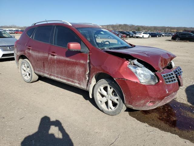 JN8AS58T88W005714 - 2008 NISSAN ROGUE S RED photo 4
