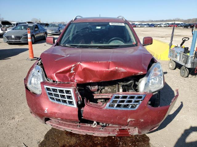 JN8AS58T88W005714 - 2008 NISSAN ROGUE S RED photo 5