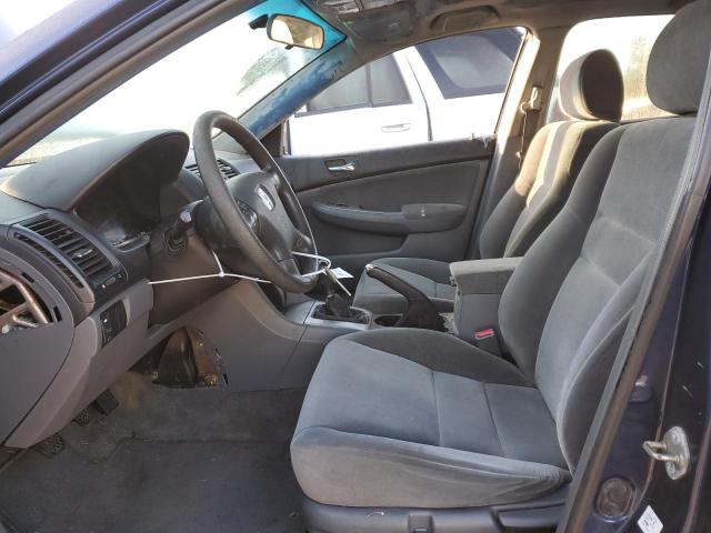 1HGCM55705A109968 - 2005 HONDA ACCORD EX BLUE photo 7