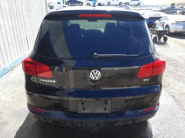 WVGAV7AX4GW516147 - 2016 VOLKSWAGEN TIGUAN S BLACK photo 6