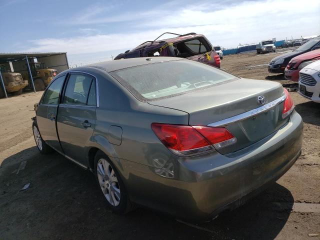 4T1BK3DB5BU384851 - 2011 TOYOTA AVALON BASE GREEN photo 2