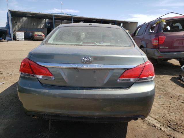 4T1BK3DB5BU384851 - 2011 TOYOTA AVALON BASE Жасыл фото 6
