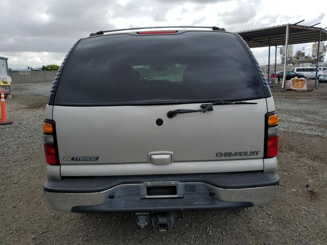 1GNEC13T24R181393 - 2004 CHEVROLET TAHOE C1500 GRAY photo 6