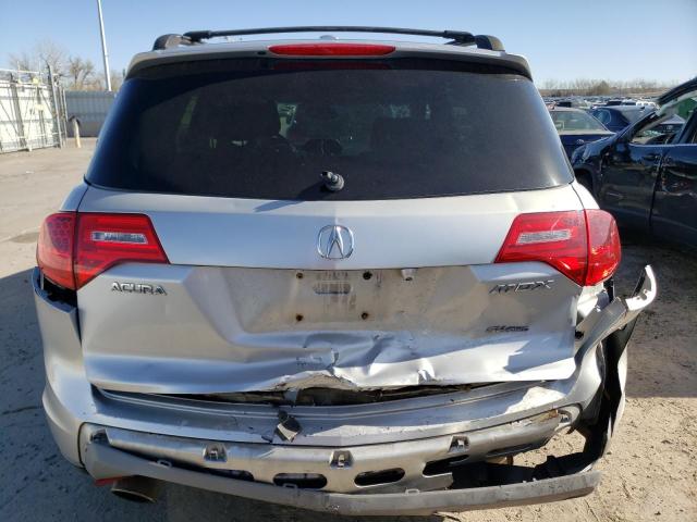 2HNYD28817H536100 - 2007 ACURA MDX SPORT SILVER photo 6