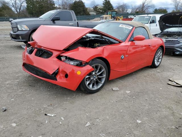 4USBT33555LS58491 - 2005 BMW Z4 2.5 RED photo 1