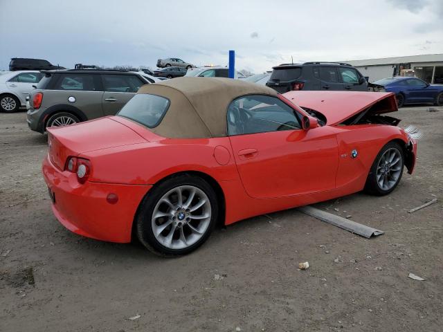 4USBT33555LS58491 - 2005 BMW Z4 2.5 RED photo 3