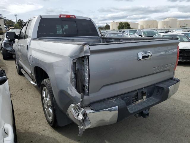 5TFRY5F13GX204726 - 2016 TOYOTA TUNDRA DOUBLE CAB SR/SR5 SILVER photo 2