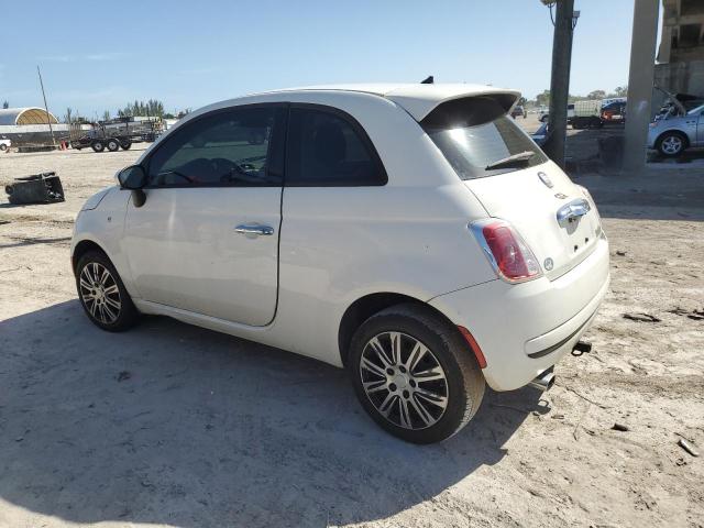 3C3CFFAR3ET260029 - 2014 FIAT 500 POP WHITE photo 2