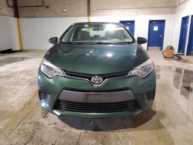 2T1BURHE2FC479313 - 2015 TOYOTA COROLLA L GREEN photo 5