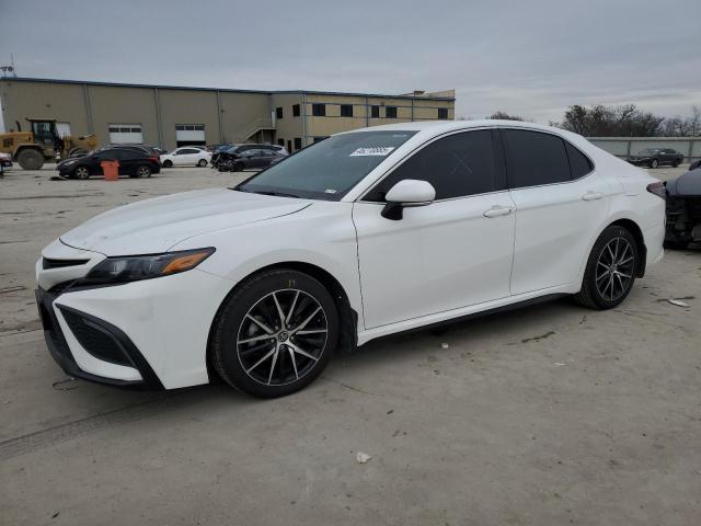 4T1G11AK4PU763204 - 2023 TOYOTA CAMRY SE NIGHT SHADE WHITE photo 1