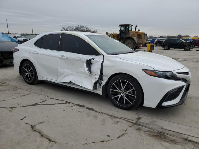 4T1G11AK4PU763204 - 2023 TOYOTA CAMRY SE NIGHT SHADE WHITE photo 4