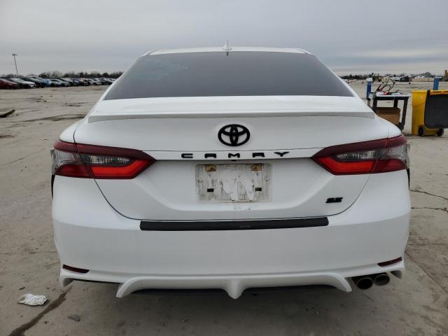 4T1G11AK4PU763204 - 2023 TOYOTA CAMRY SE NIGHT SHADE WHITE photo 6