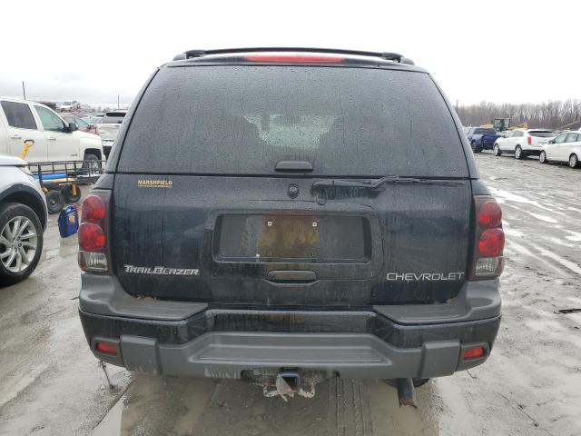 1GNDT13S822460355 - 2002 CHEVROLET TRAILBLAZE BLACK photo 6