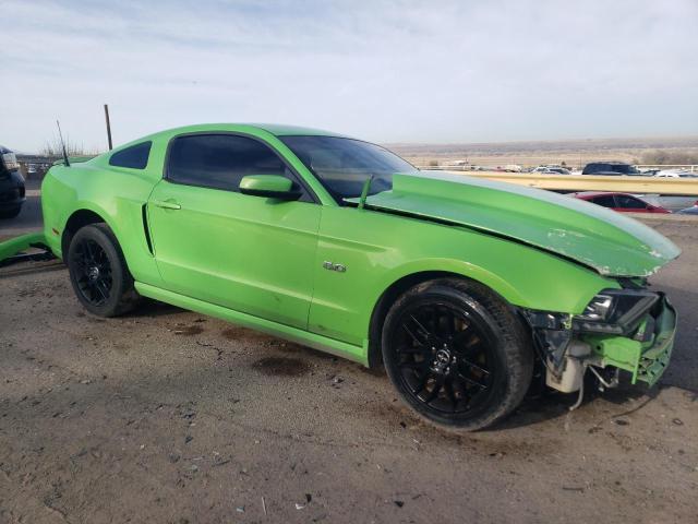 1ZVBP8CF2D5232074 - 2013 FORD MUSTANG GT GREEN photo 4