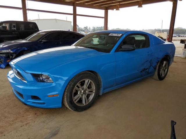 1ZVBP8AM6E5206726 - 2014 FORD MUSTANG BLUE photo 1