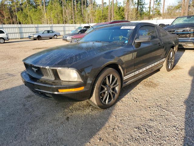 1ZVFT80N675339822 - 2007 FORD MUSTANG BLACK photo 1