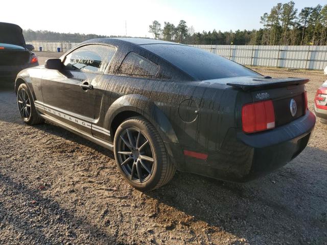 1ZVFT80N675339822 - 2007 FORD MUSTANG BLACK photo 2