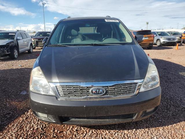 KNDMH4C79C6505871 - 2012 KIA SEDONA EX GRAY photo 5