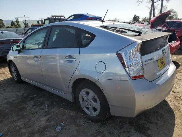 JTDKN3DU0A5076850 - 2010 TOYOTA PRIUS SILVER photo 2