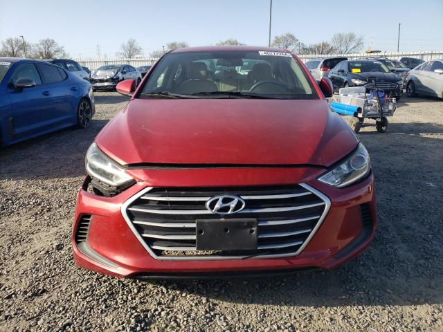 KMHD74LF8HU337357 - 2017 HYUNDAI ELANTRA SE RED photo 5