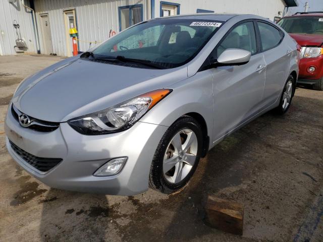 5NPDH4AE6DH334876 - 2013 HYUNDAI ELANTRA GLS SILVER photo 1