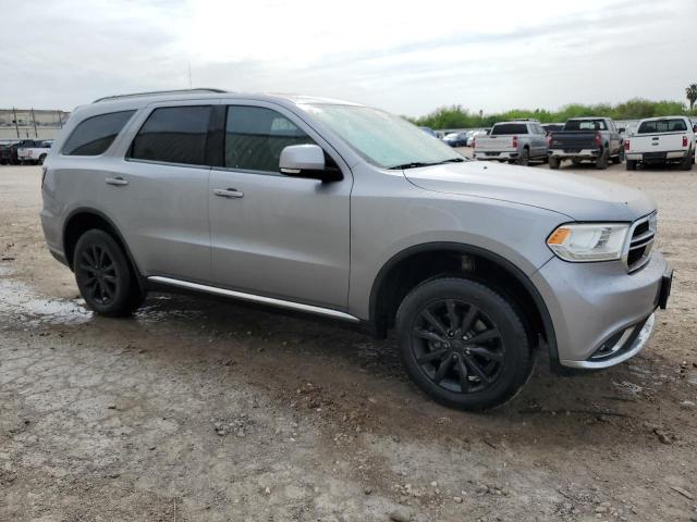 1C4RDJDG1GC322907 - 2016 DODGE DURANGO LIMITED SILVER photo 4