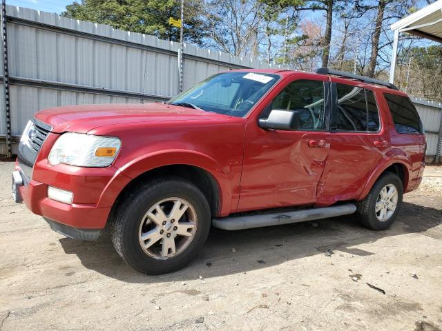 1FMEU6DE3AUA92164 - 2010 FORD EXPLORER XLT RED photo 1