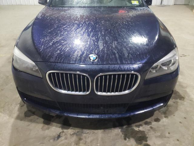 WBAYF8C56ED142695 - 2014 BMW 750 LXI BLUE photo 11