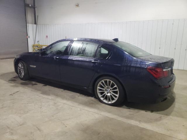 WBAYF8C56ED142695 - 2014 BMW 750 LXI BLUE photo 2
