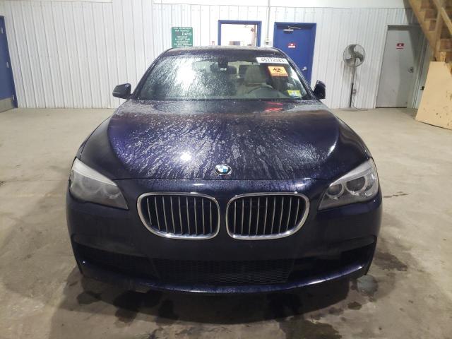 WBAYF8C56ED142695 - 2014 BMW 750 LXI BLUE photo 5