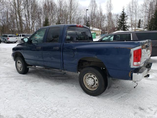 3D7KU28D44G113408 - 2004 DODGE RAM 2500 ST BLUE photo 2