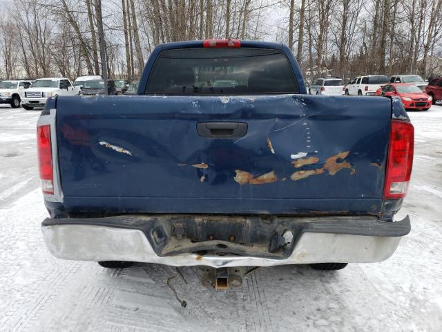 3D7KU28D44G113408 - 2004 DODGE RAM 2500 ST BLUE photo 6