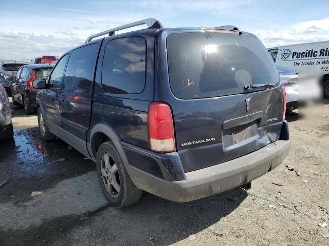 1GMDV33LX6D248702 - 2006 PONTIAC MONTANA SV6 BLUE photo 2