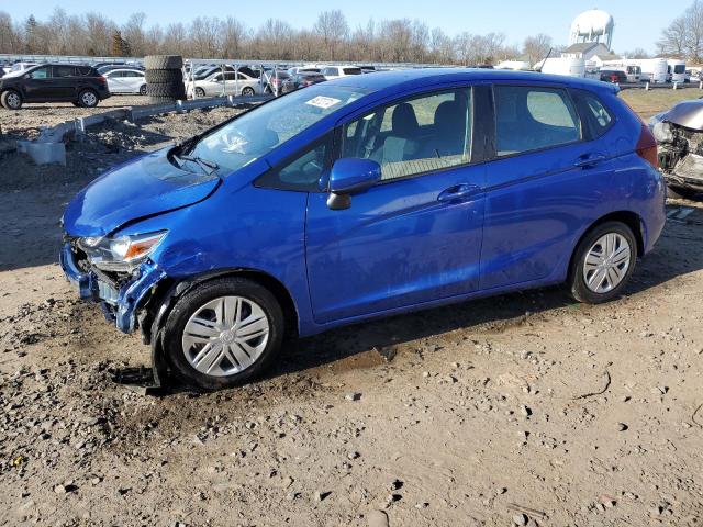 3HGGK5H48KM753001 - 2019 HONDA FIT LX BLUE photo 1