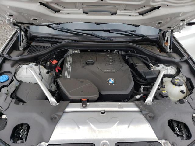 5UXTY5C01M9G88009 - 2021 BMW X3 XDRIVE30I Ақ фото 12