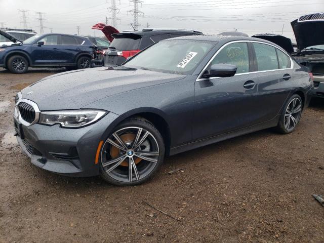 3MW5R7J05L8B11377 - 2020 BMW 330XI GRAY photo 1